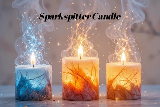 sparkspitter candle